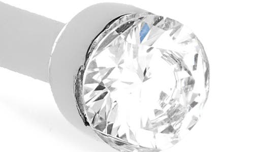 MARIA TASH MARIA TASH SINGLE INVISIBLE SET DIAMOND STUD EARRING