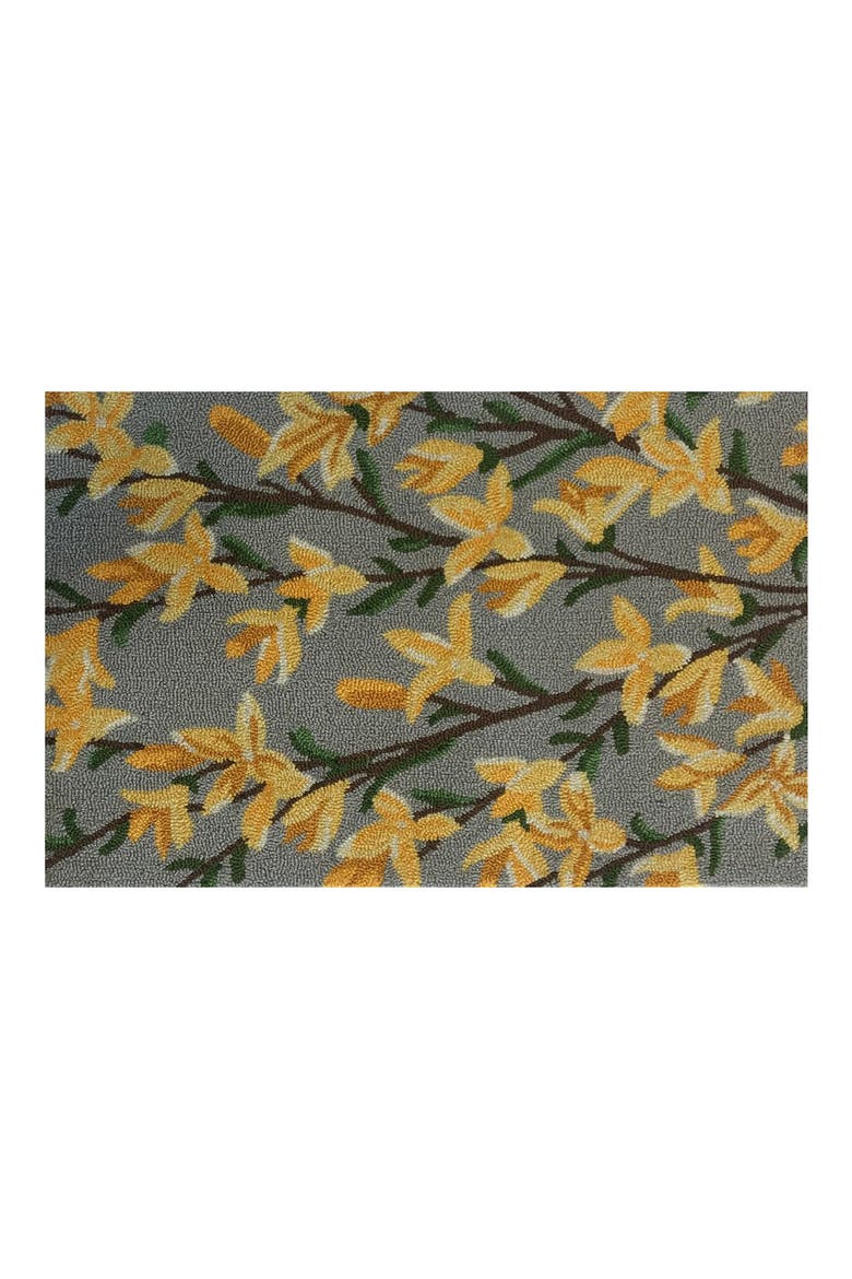 Forsythia Door Mat, Main, color, GREY