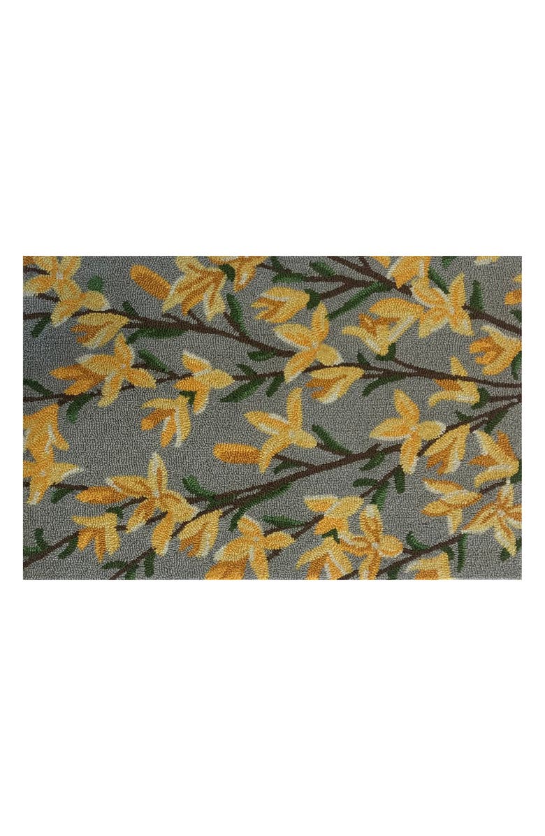 R16 HOME Forsythia Door Mat, Main, color, Grey