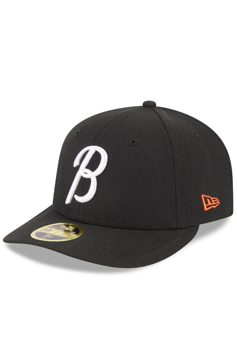 New Era Men's New Era  Black Baltimore Orioles 2023 City Connect Low Profile 59FIFTY Fitted Hat, Alternate, color, Black