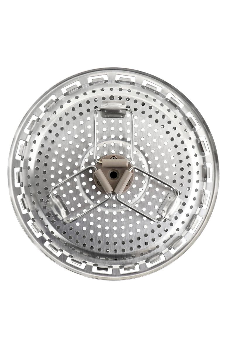 MARTHA STEWART Richburn Stainless Steel Telescopic Folding Steamer Insert, Alternate, color, Silver