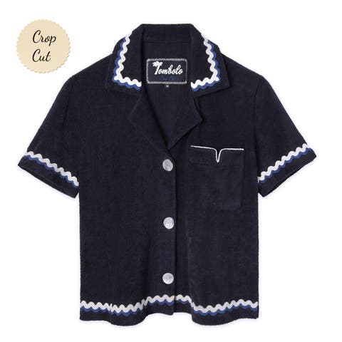 'Rick Rack' Cabana ~ Crop Cut