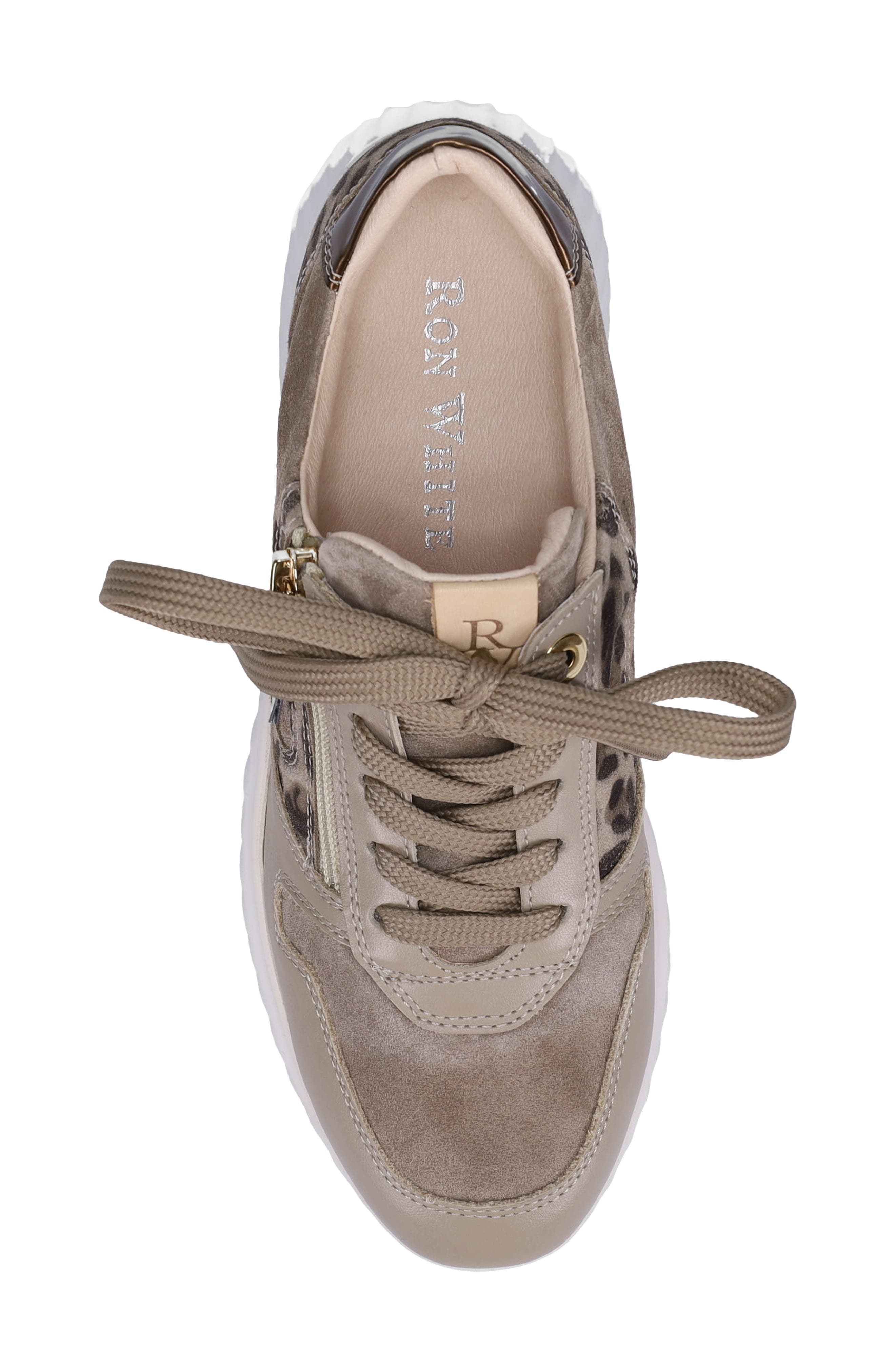Ron White Zayla Waterproof Sneaker, Alternate, color, Fawn