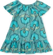 Tea Collection Flutter Sleeve Drop Skirt Dress
