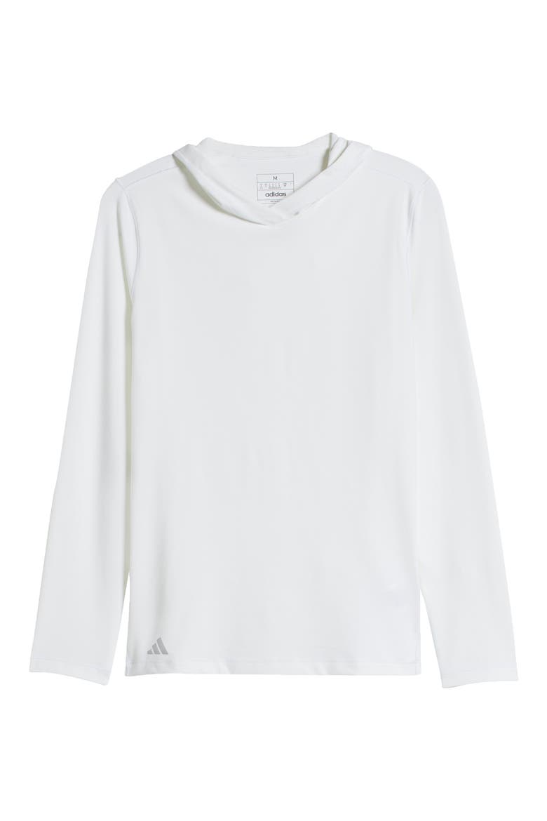 Essentials Performance Golf Hoodie, Alternate, color, WHITE