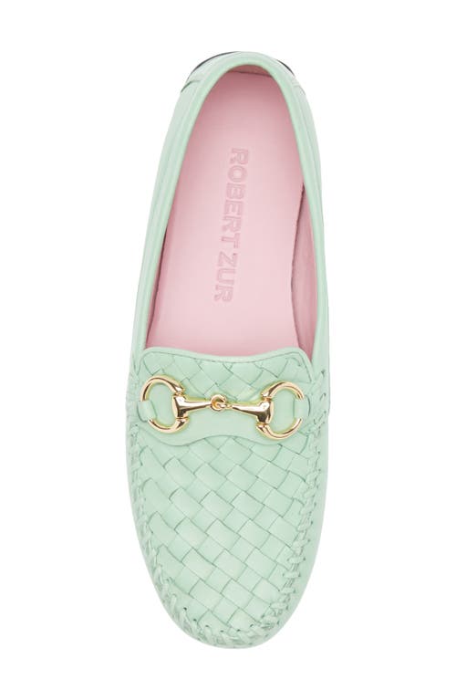 Robert Zur Perlata Loafer In Mint