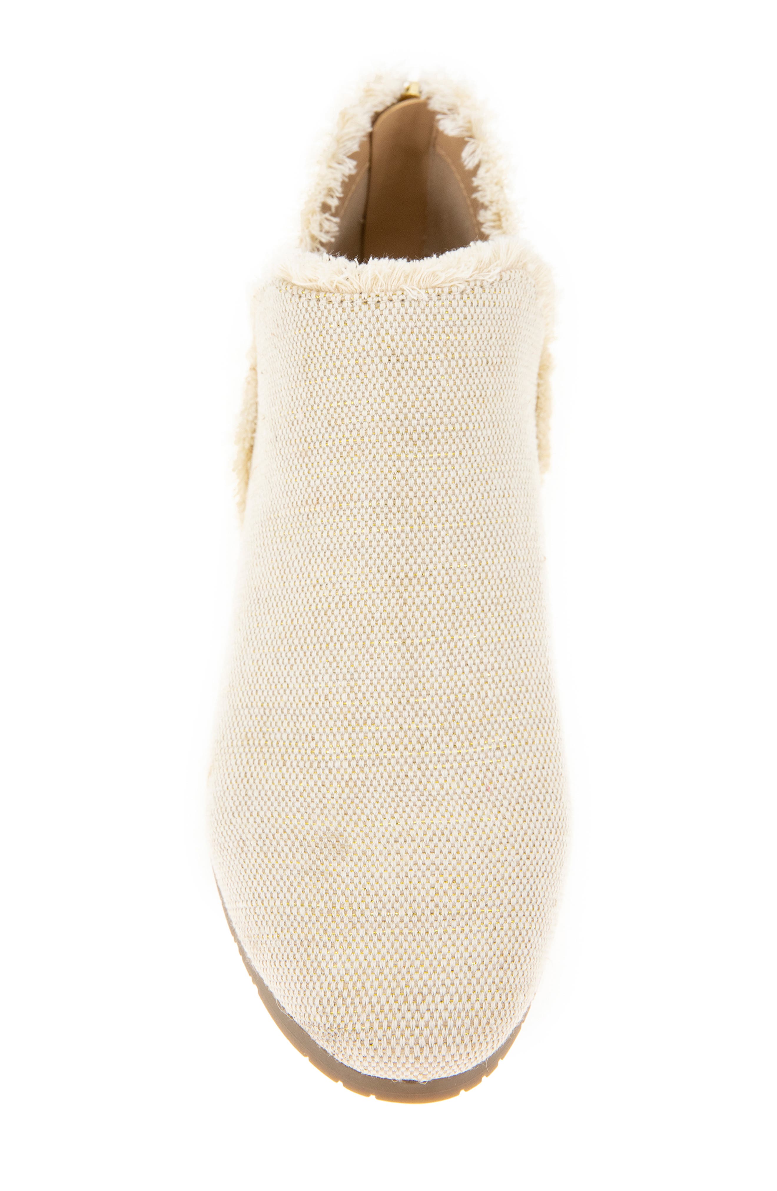 Side Skip Bootie, Alternate, color, SOFT GOLD/NATURAL