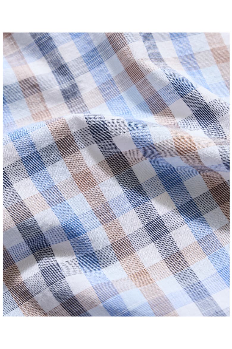 Hutcheson Tattersall Plaid Button-Up Shirt, Alternate, color, BLUE MULTI