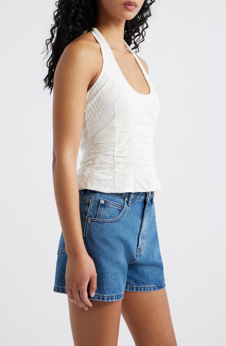 Princess Polly Nataliya Halter Cotton Top, Alternate, color, White