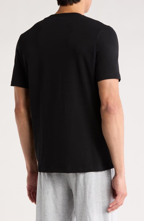 Hugo Boss Boss Peter Lounge T-shirt In Black