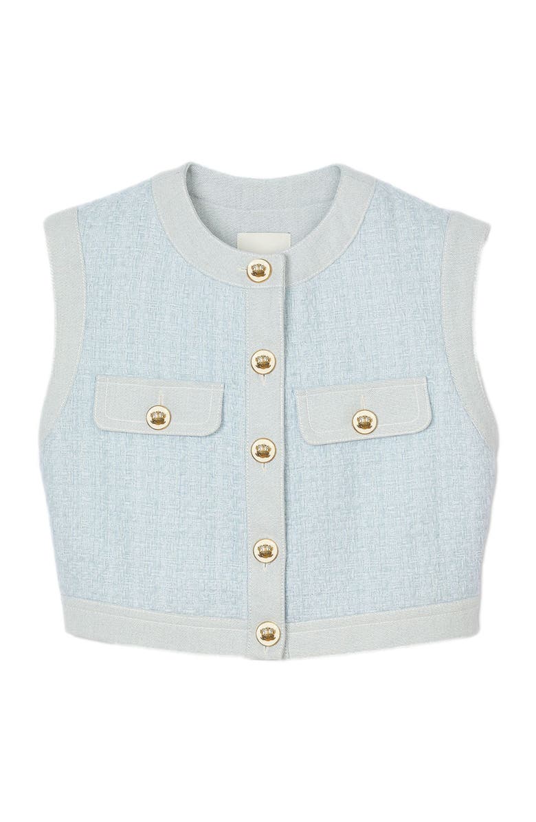 SANDRO Decorative tweed jacket, Alternate, color, 