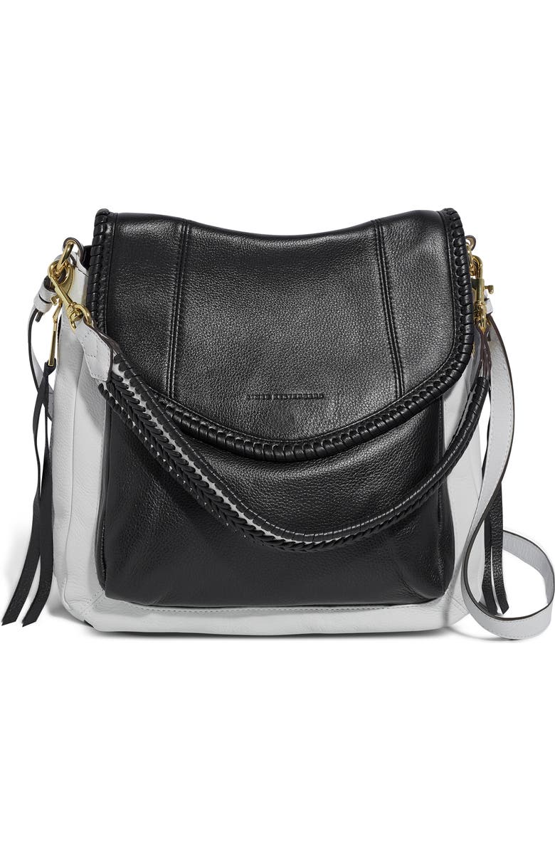 AIMEE All for Love Convertible Leather Shoulder Bag, Main, color,