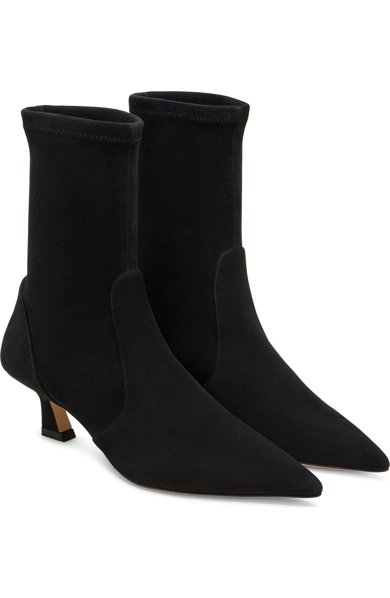 Stuart Weitzman Vinnie Bootie 50, Alternate, color, Black
