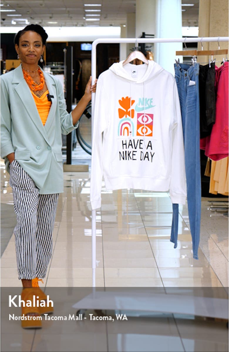 Sportswear French Terry Pullover Hoodie, sales video thumbnail