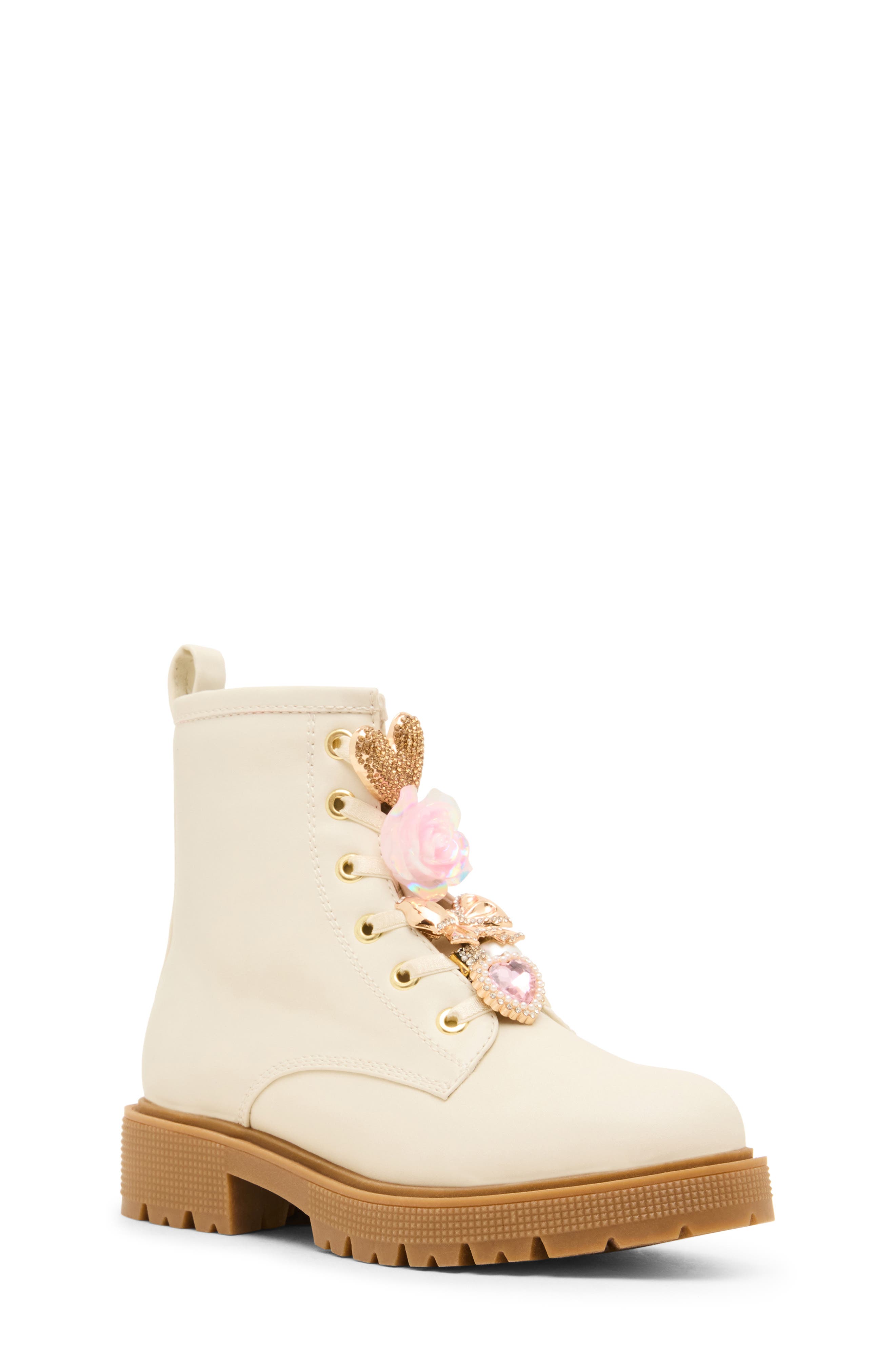 Kids' Jcharms Boot, Main, color, BONE