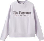 MANGO TEEN Cotton Graphic Print Sweatshirt