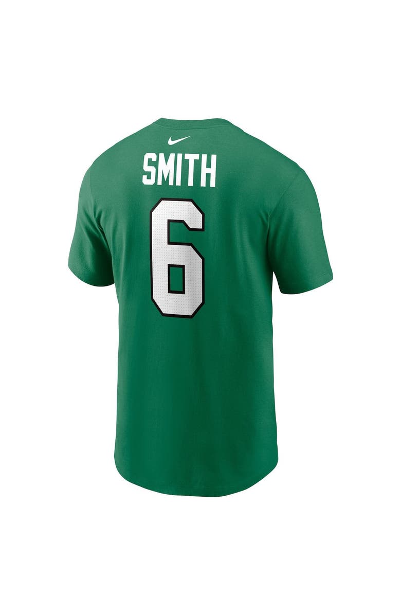 Nike Men's Nike DeVonta Smith Kelly Green Philadelphia Eagles Alternate Player Name & Number T-Shirt, Alternate, color, Kelly Green