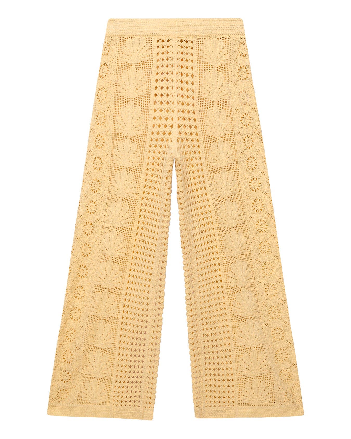 MINT VELVET Crochet Knit Trousers (Women) | Nordstrom