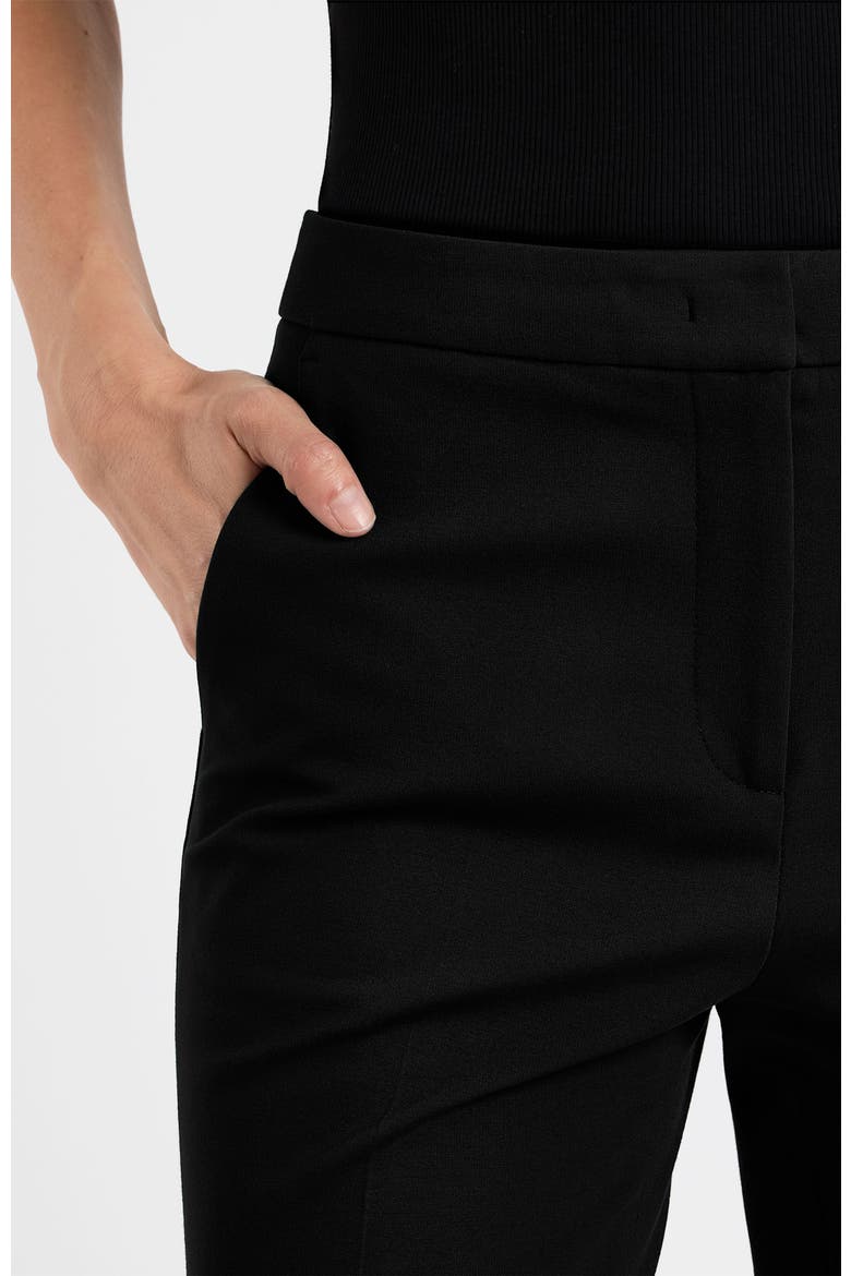 Ranna Straight-Leg Ankle Pant, Alternate, color, Onyx