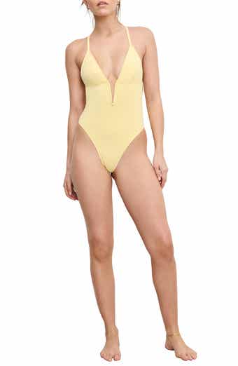 Good American Plunge One-Piece Swimsuit