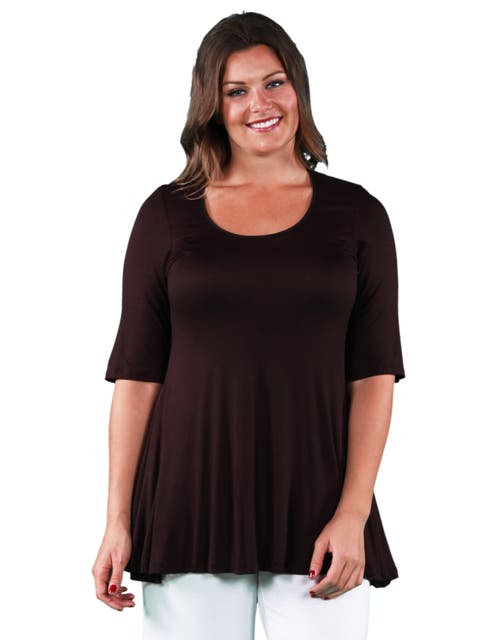 Elbow Swing Tunic Top