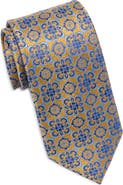 Ted Baker London Adelaide Float Medallion Silk Blend Tie