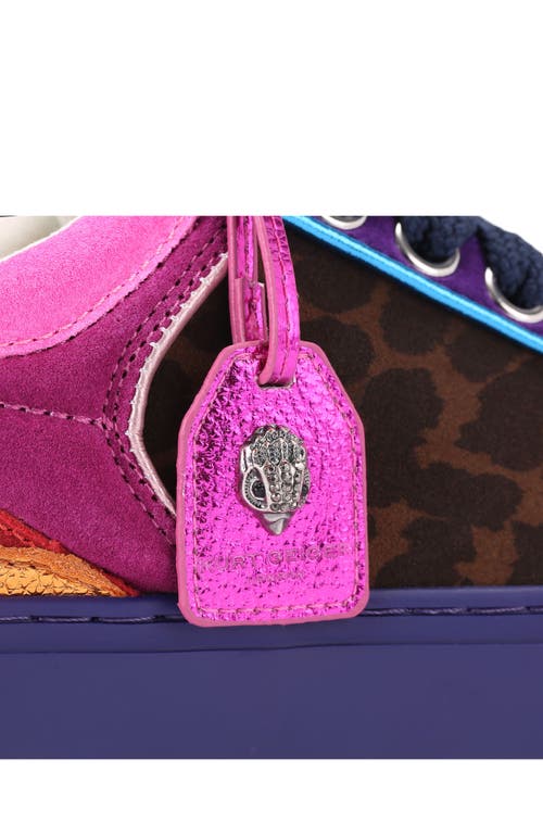 Kurt Geiger London Southbank Tag Platform Sneaker In Multi