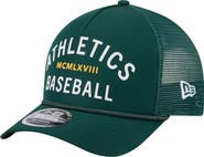 New Era Men's New Era  Green Athletics Minimalist 9FORTY A-Frame Adjustable Hat