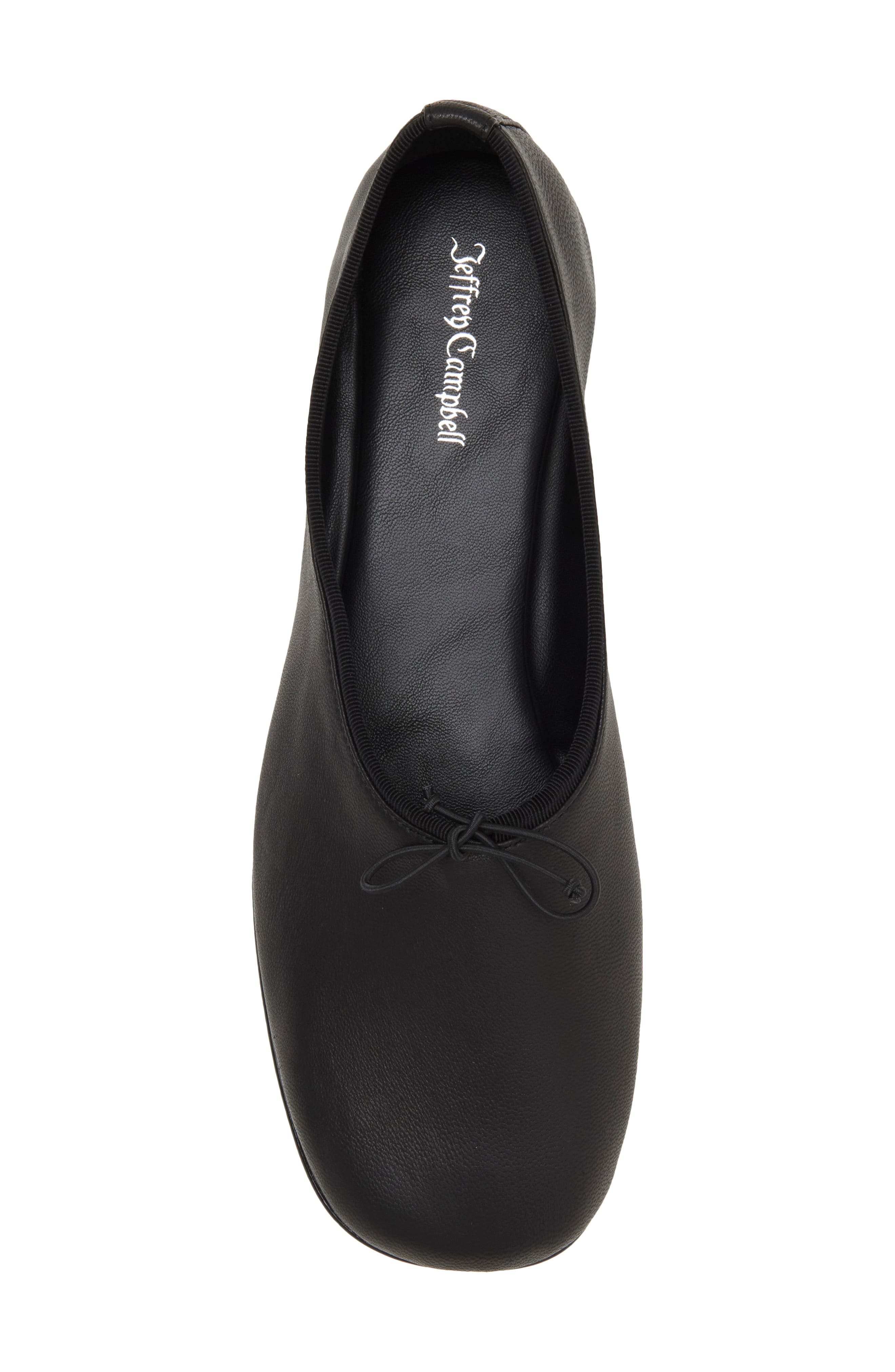 Outing Ballet Flat, Alternate, color, BLACK