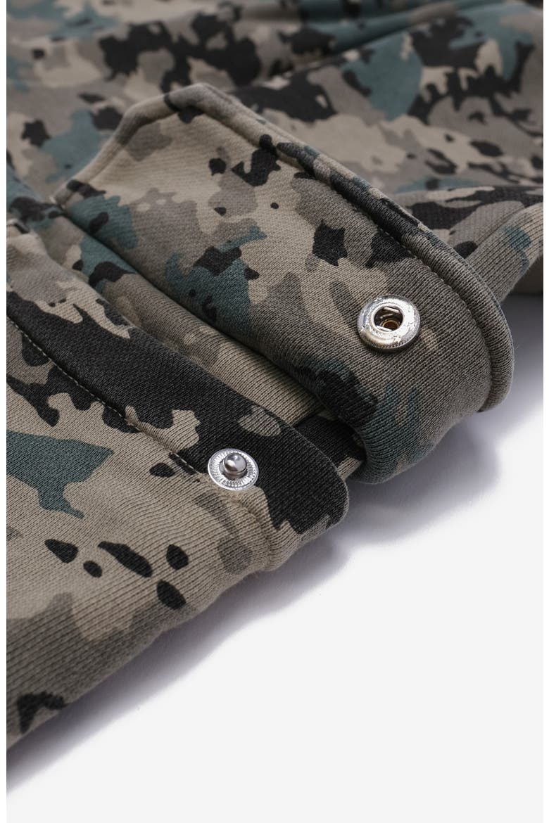 Clearfield Camo Fleece Cargo Pants, Alternate, color, CAMO
