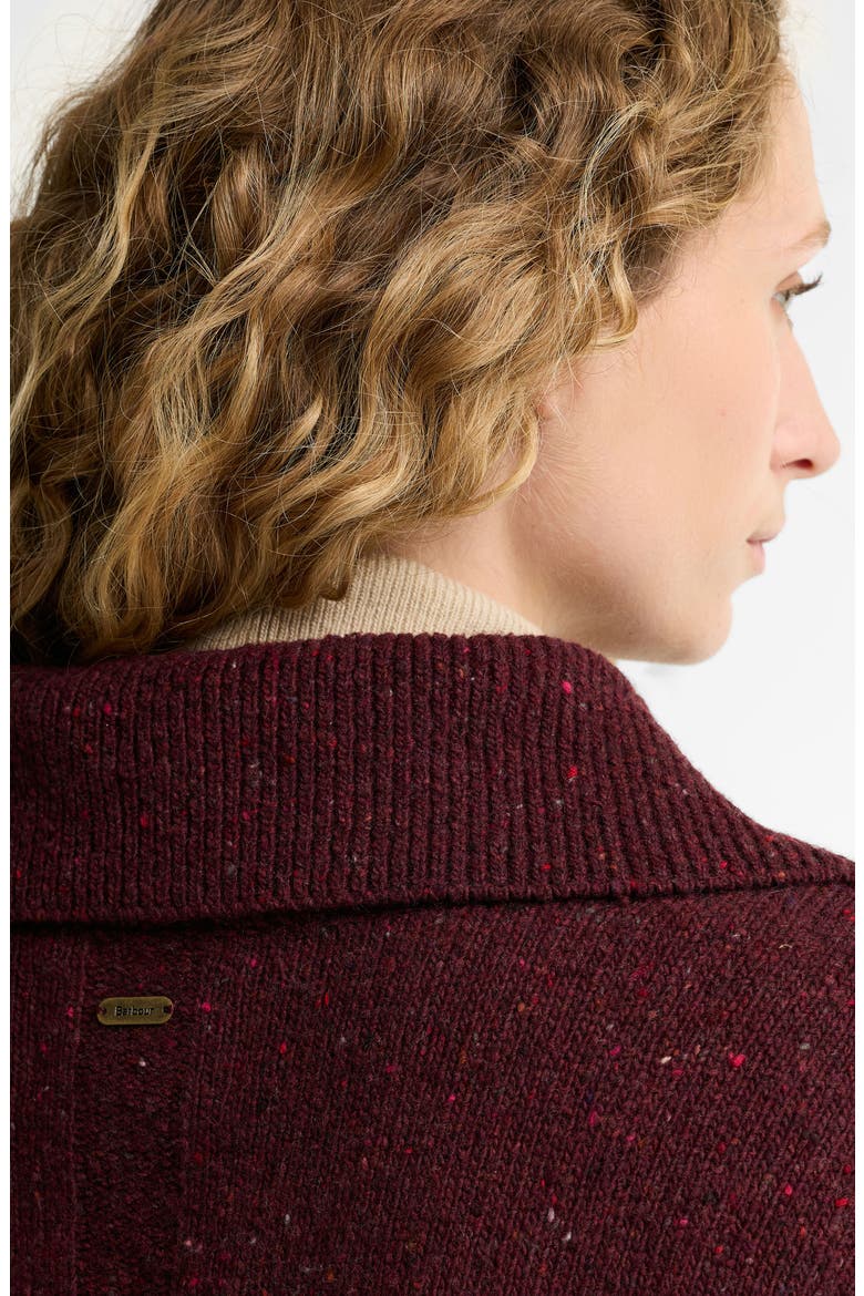 Lavensdale Wool Blend Half-Zip Sweater, Alternate, color, FIG
