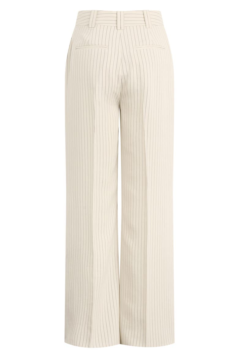 The Fine Line Pinstripe Pants, Alternate, color, CREAM PINSTRIPE