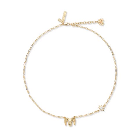 Aries Zodiac Necklace