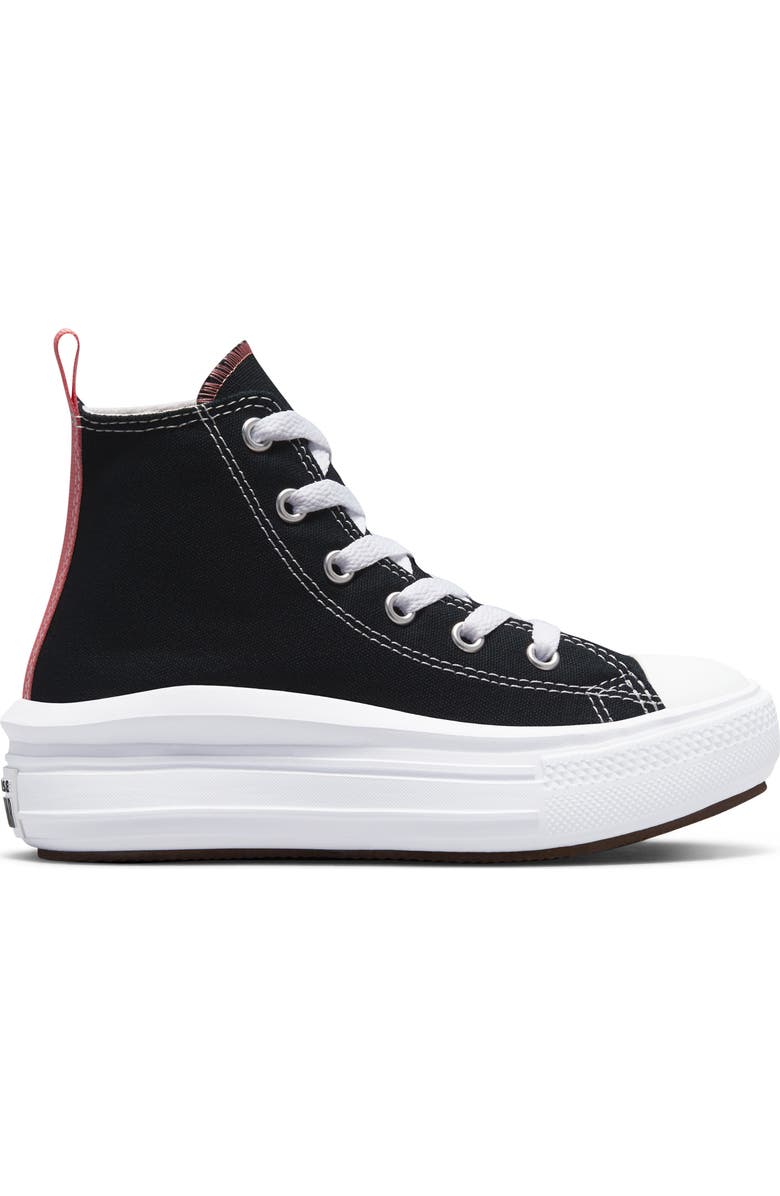 Converse Chuck Taylor<sup>®</sup> All Star<sup>®</sup> Move High Top Platform Sneaker, Alternate, color,