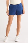 90 DEGREE BY REFLEX Varsity Vault Fleece Shorts