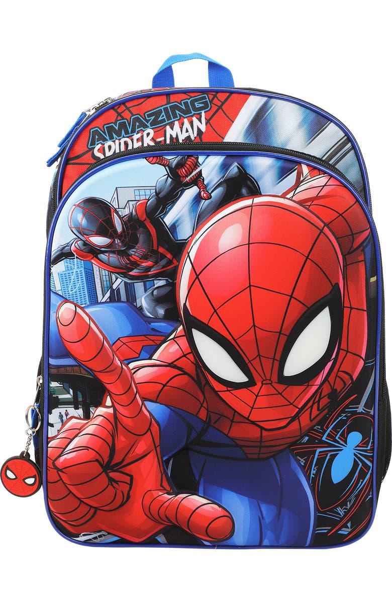 BIOWORLD Kids' Spider Man Backpack, Main, color,