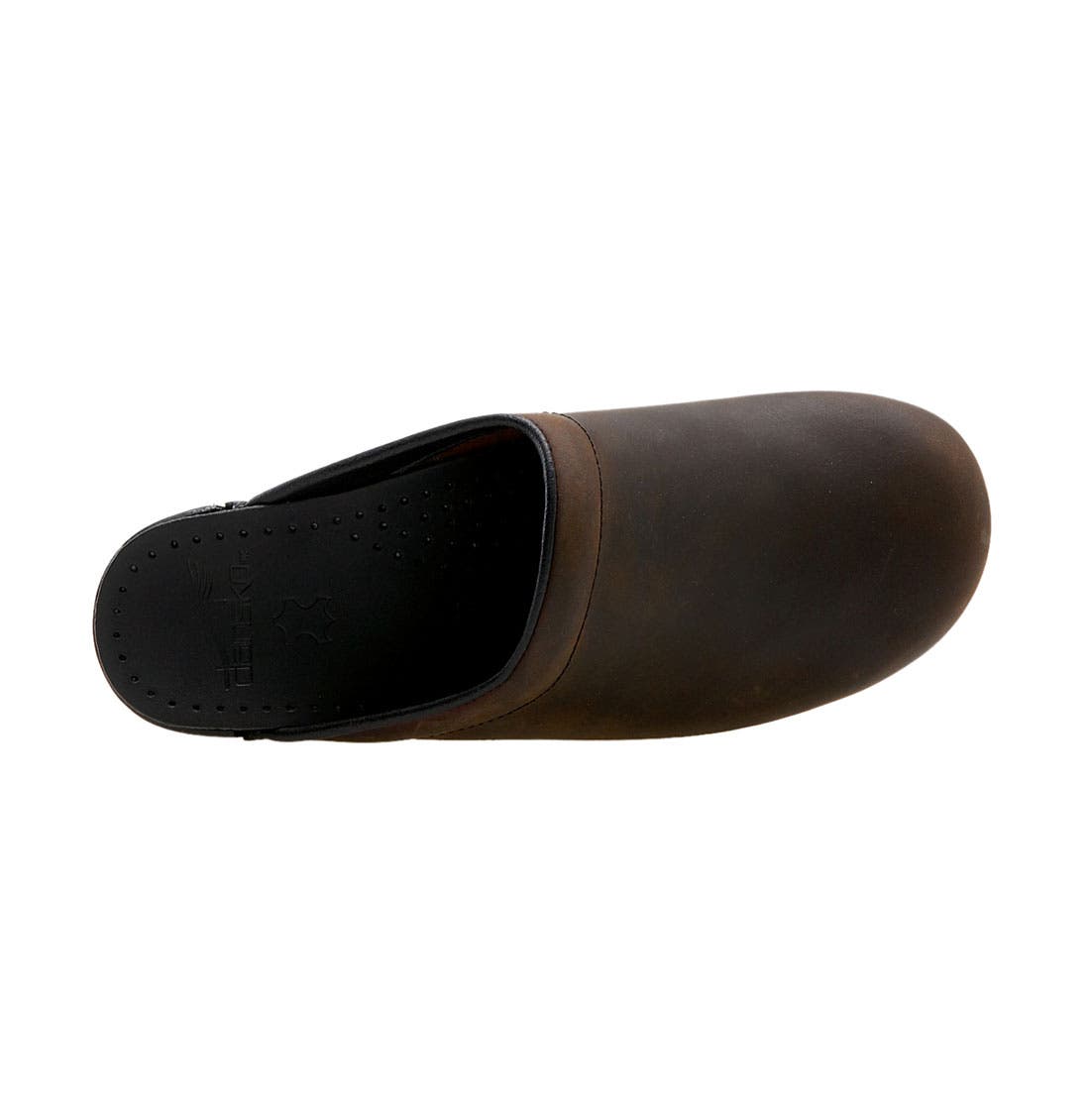'Sonja' Oiled Leather Clog - image 4