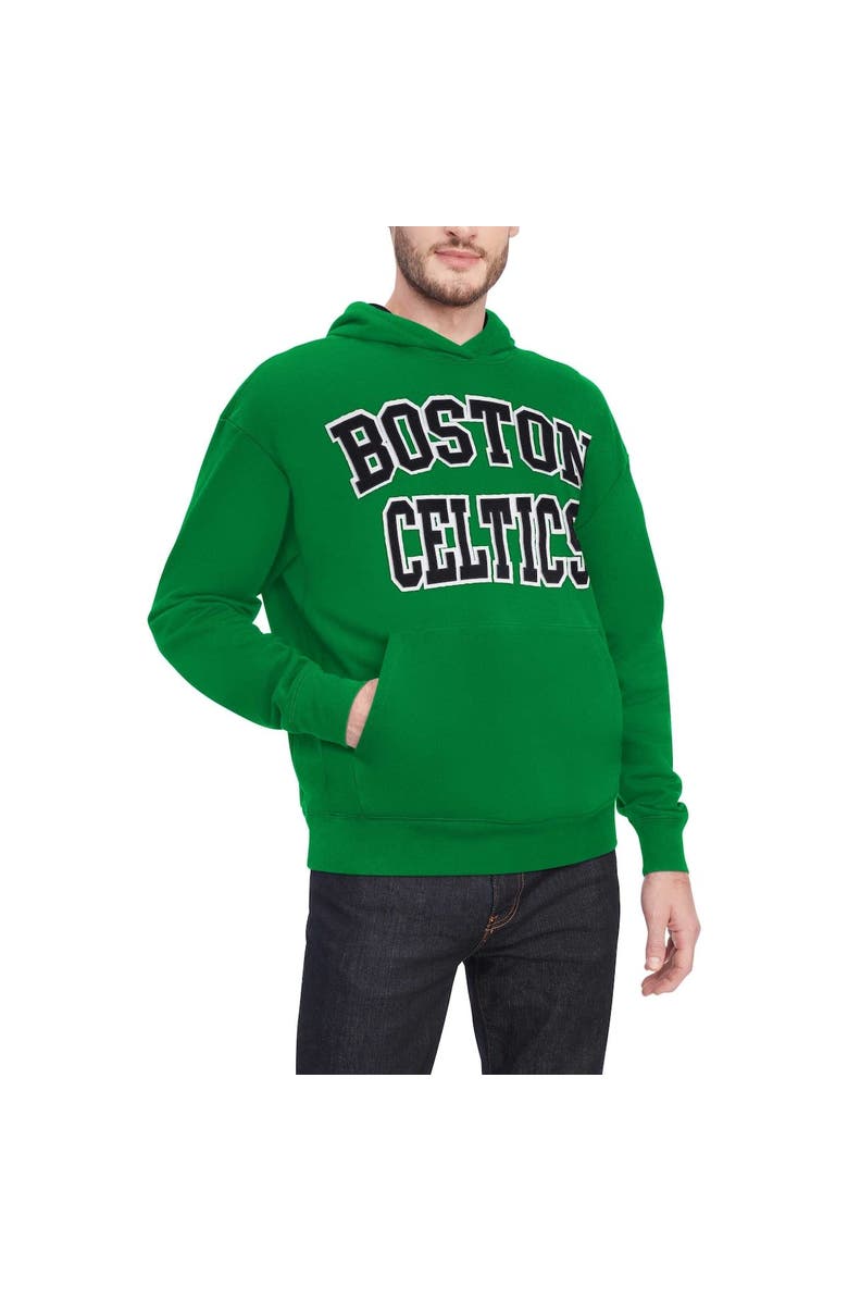 TOMMY JEANS Men's Tommy Jeans Kelly Green Boston Celtics Greyson Pullover Hoodie, Alternate, color, Green