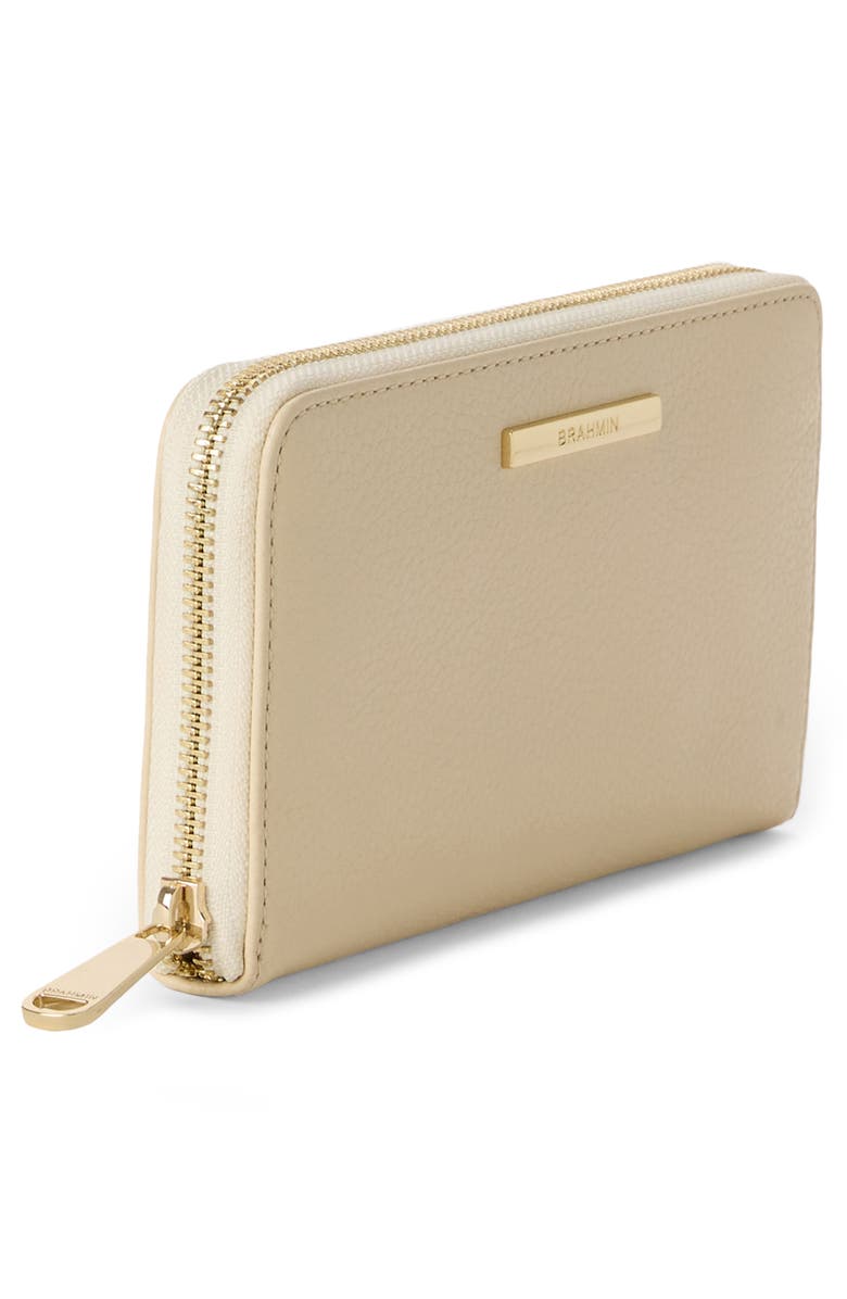 Brahmin Suri Leather Zip Wallet, Alternate, color, 