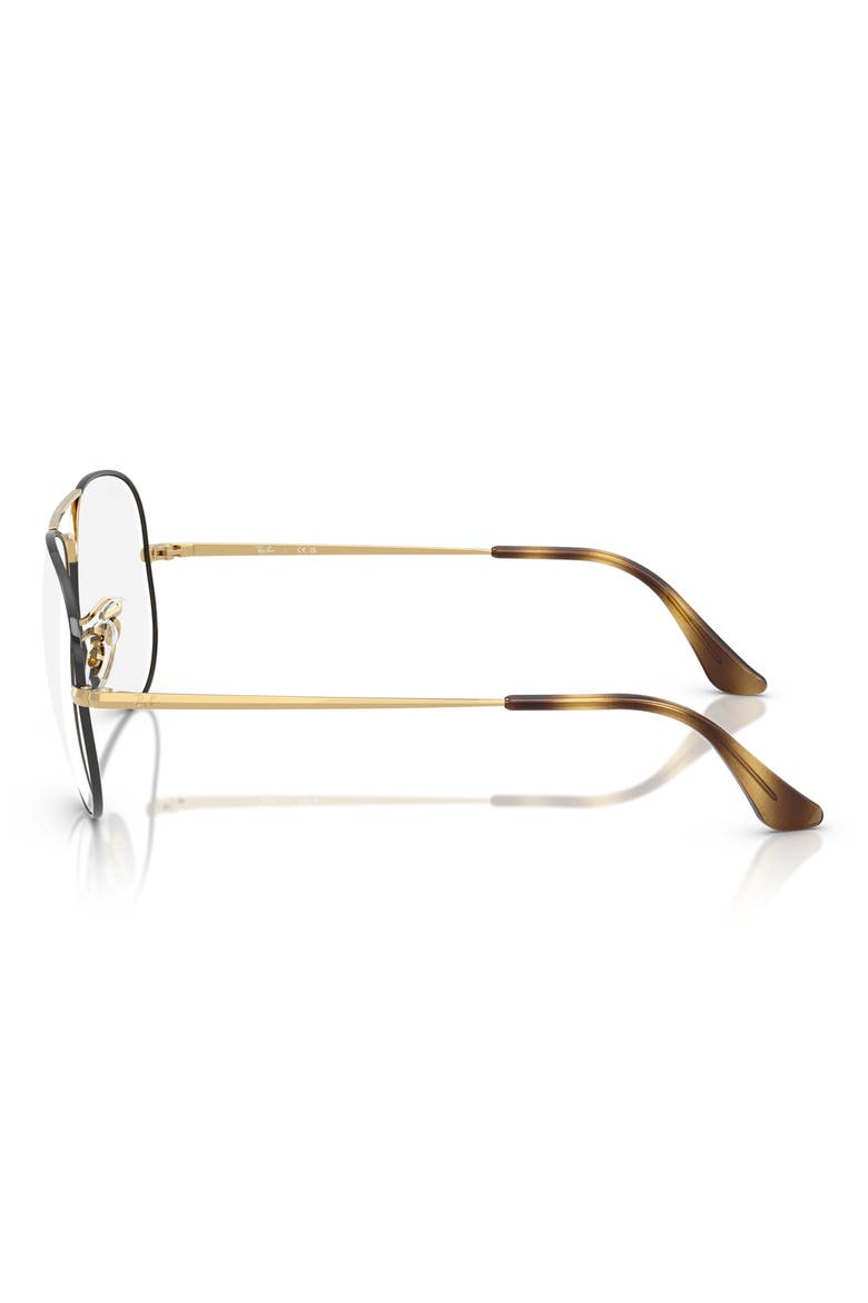 58mm Optical Glasses, Alternate, color, GOLD HAVANA