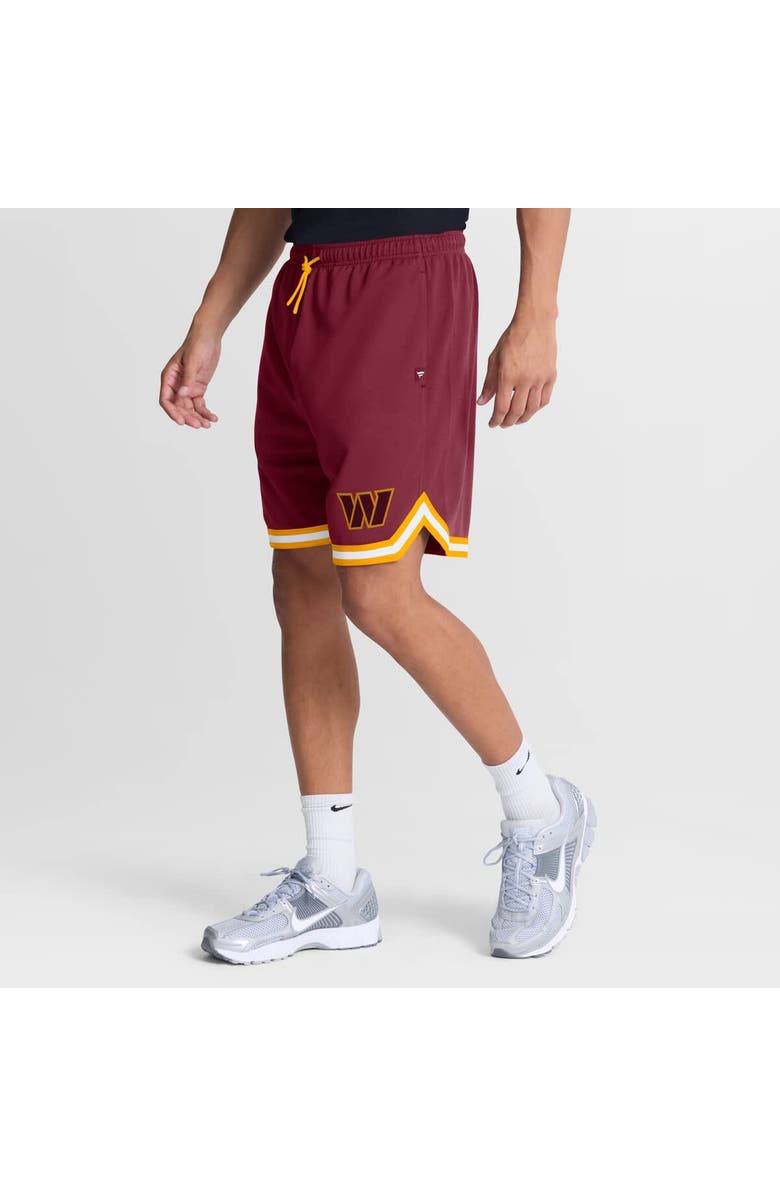 FANATICS Men's Fanatics Burgundy Washington Commanders Fearless Drive Shorts, Alternate, color, Burgundy