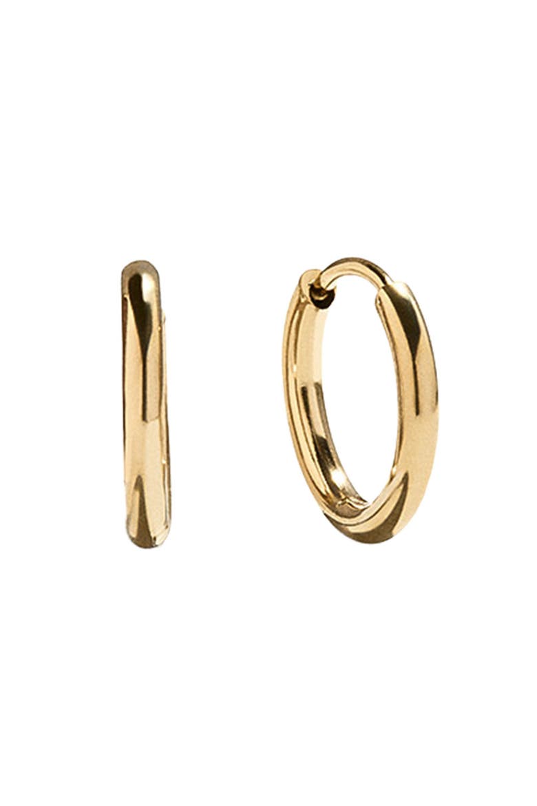 Niata 3-Pack Waterproof Hoop Earrings, Alternate, color, GOLD