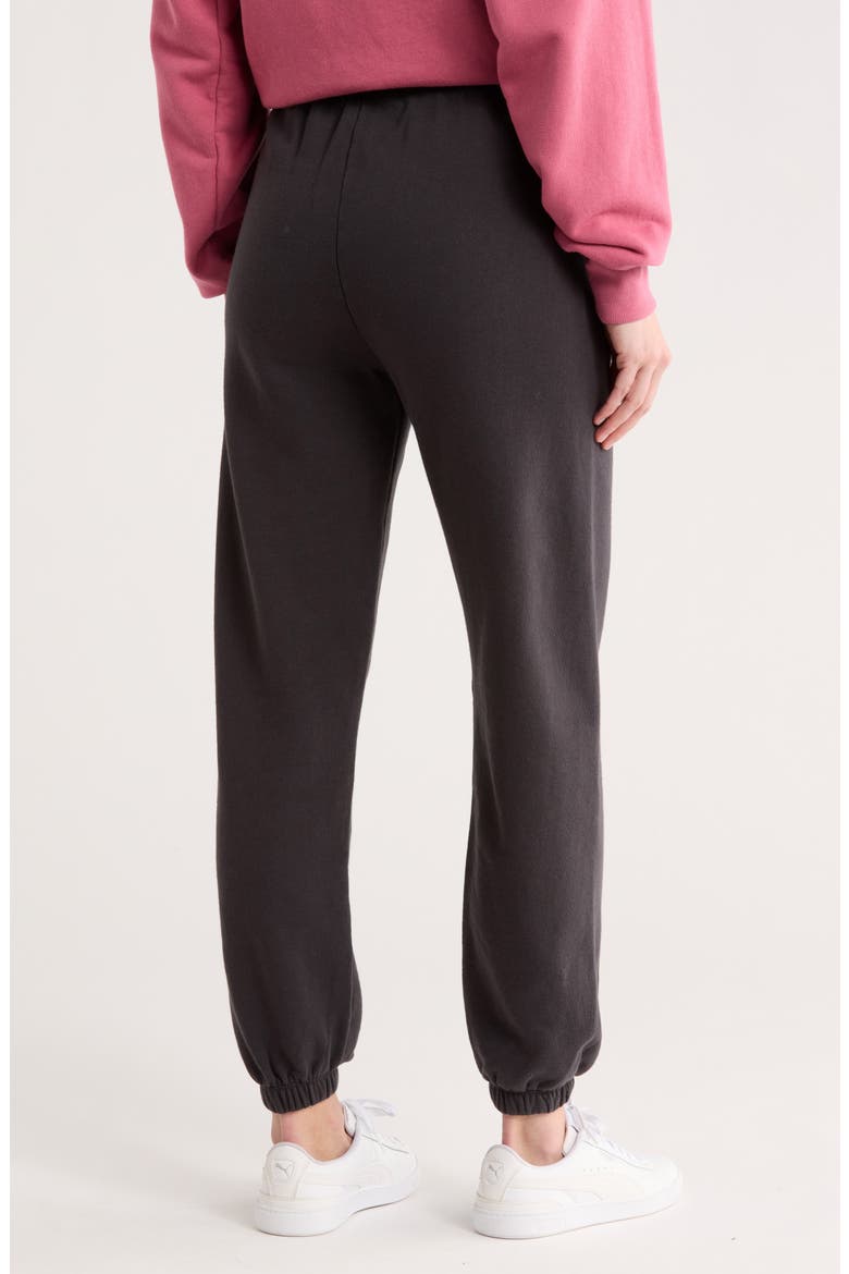 Sol Cotton Sweatpants, Alternate, color, VINTAGE BLACK