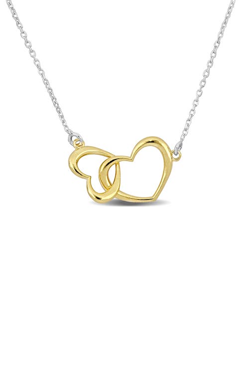 Double Heart Necklace