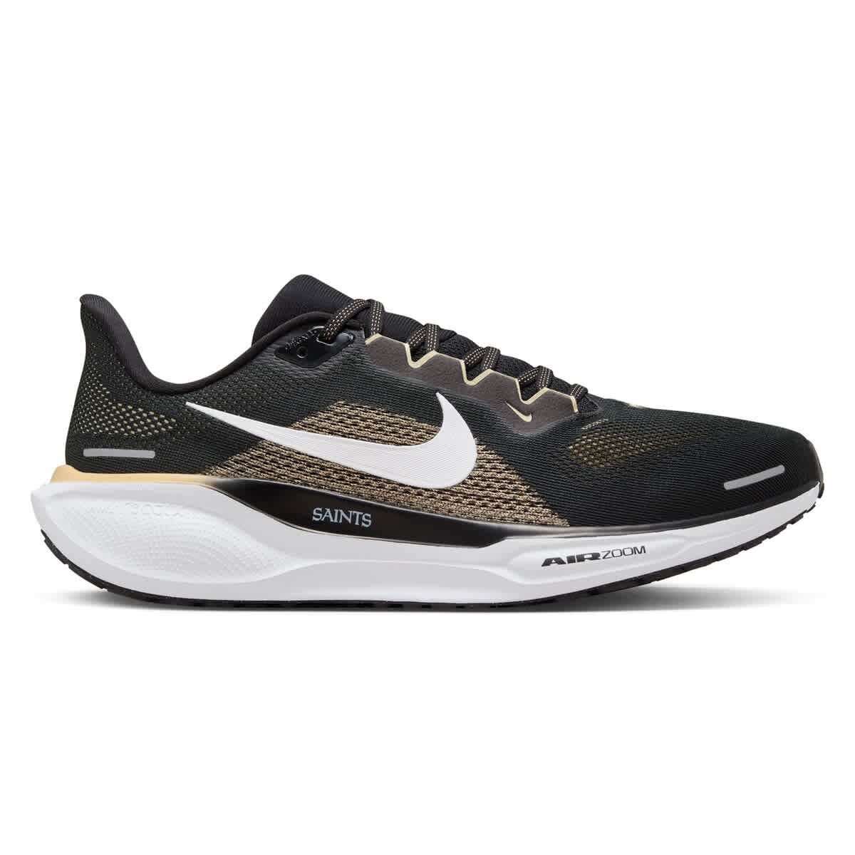 Nike Unisex Nike Black New Orleans Saints Zoom Pegasus 41 Running Shoes, Main, color, 