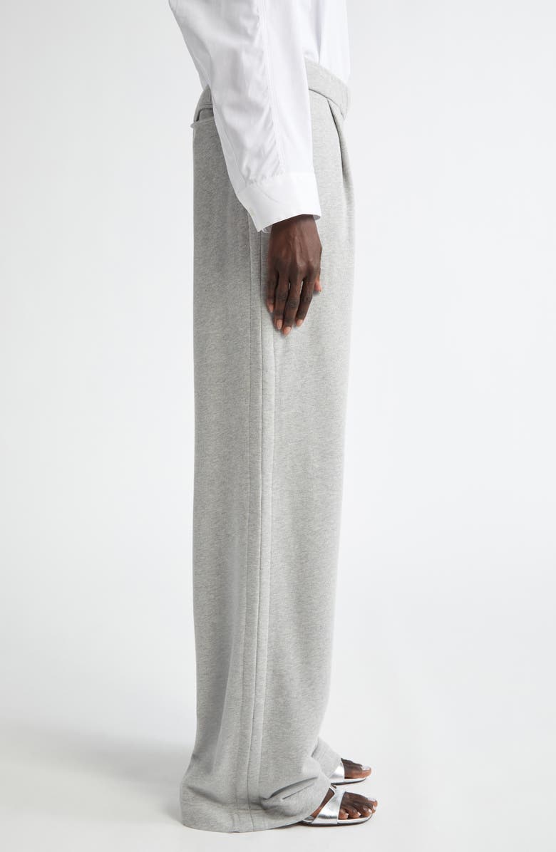 Dries Van Noten Hartia Pleated Cotton Wide Leg Sweatpants, Alternate, color, 