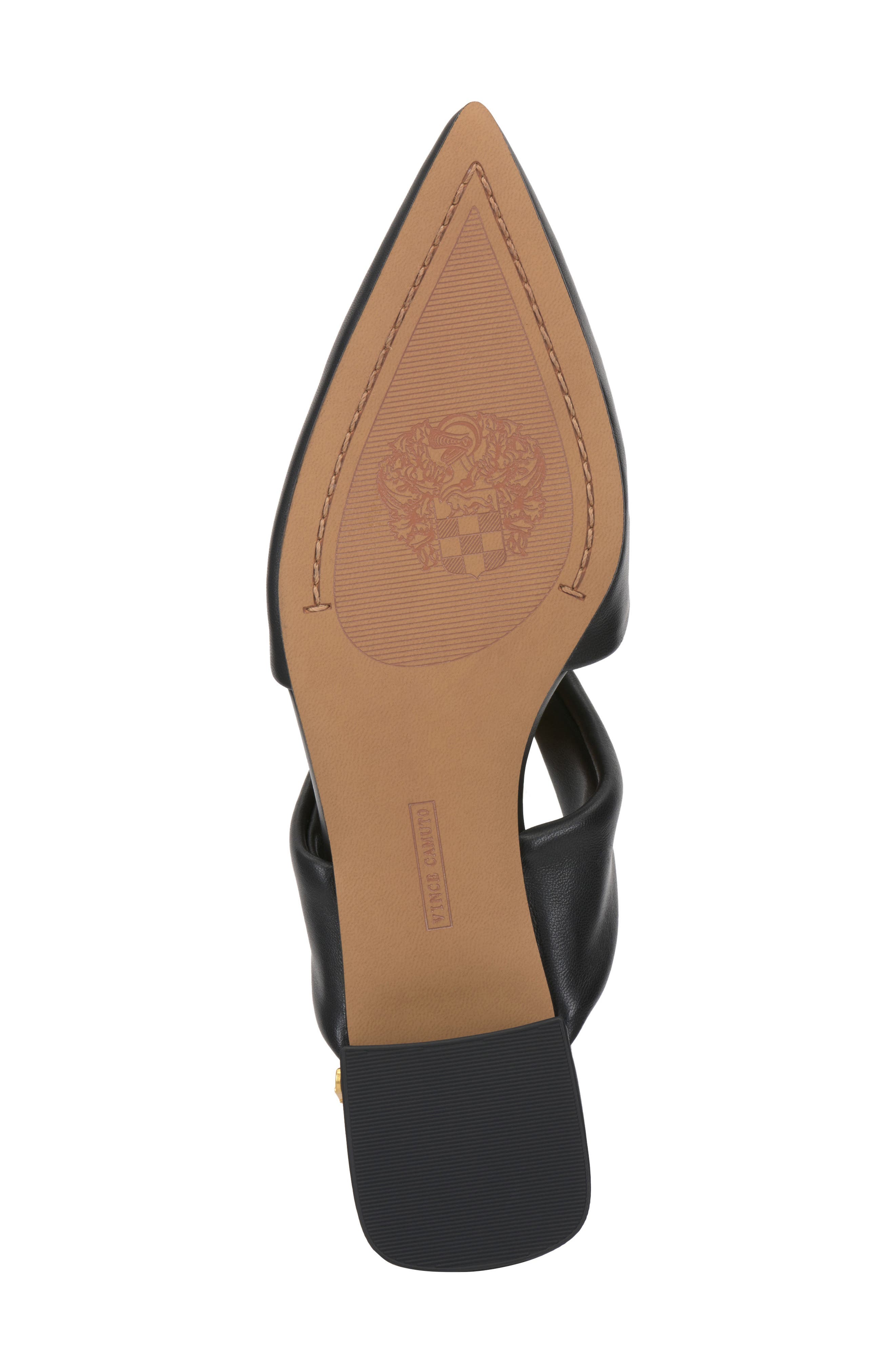 Vince Camuto Vanika Pointed Toe Mule, Alternate, color, Black