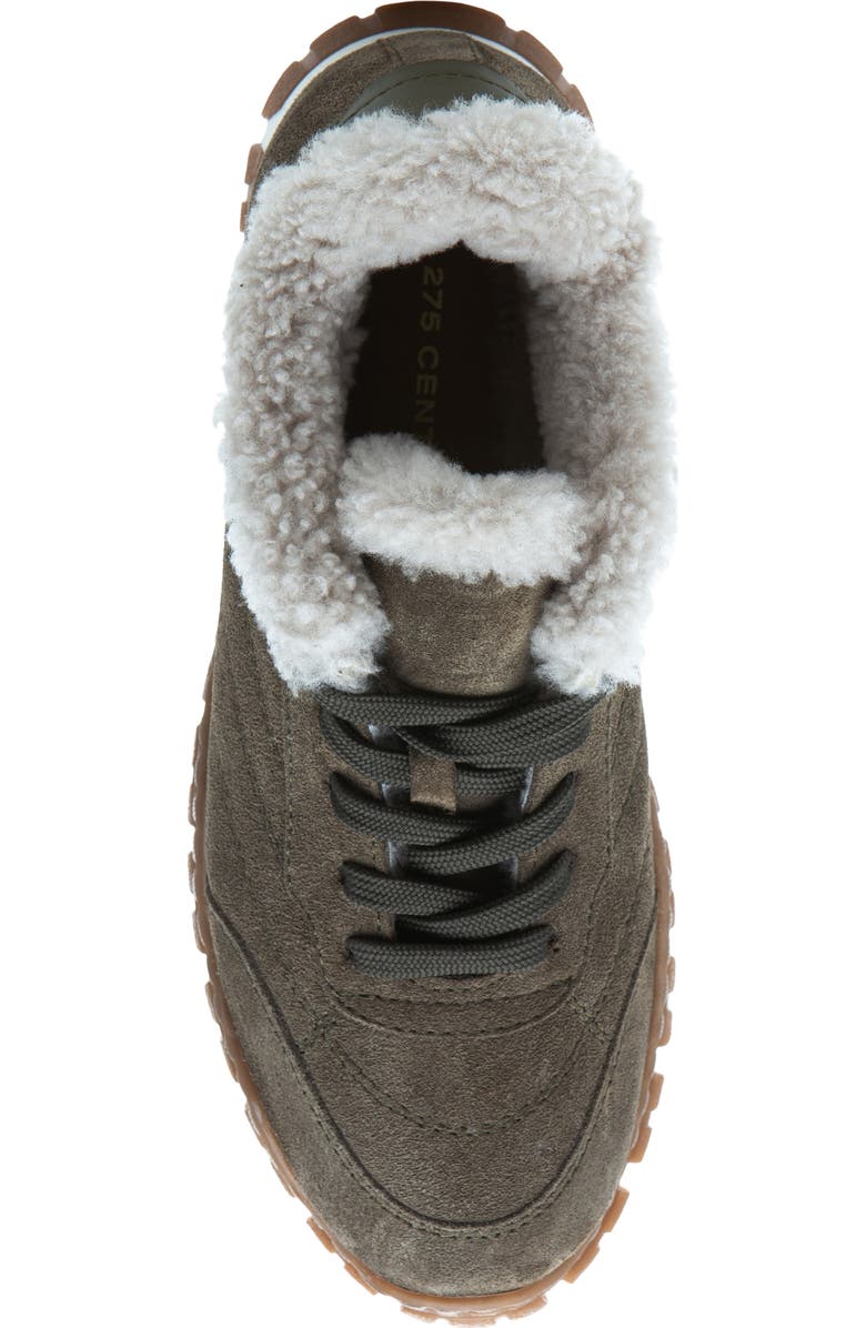 275 Central Qutie Genuine Shearling Lined Sneaker, Alternate, color, Green