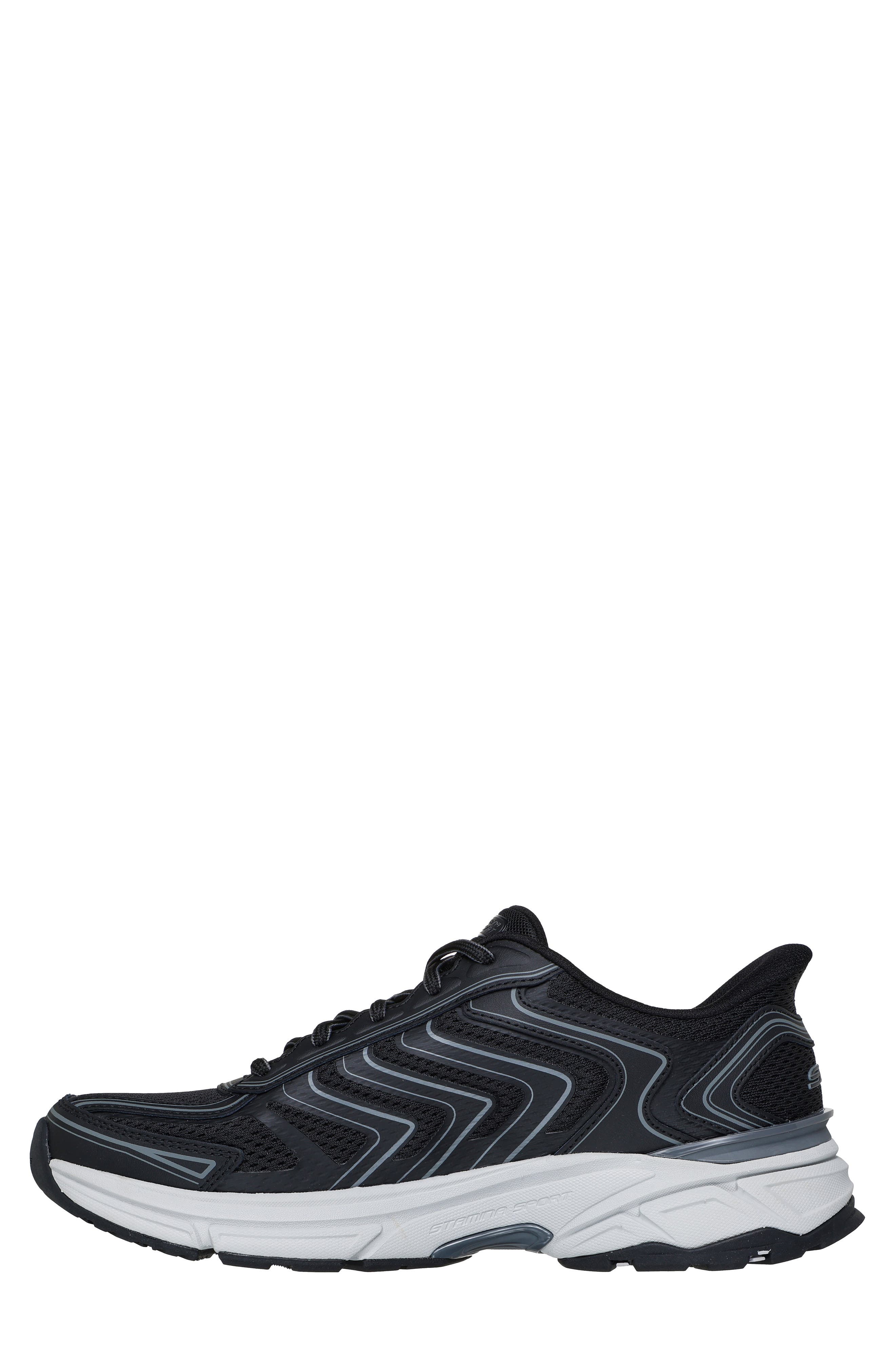 SKECHERS Slip-In<sup>®</sup> Stamina Slip-On Sneaker, Alternate, color, Black Multi