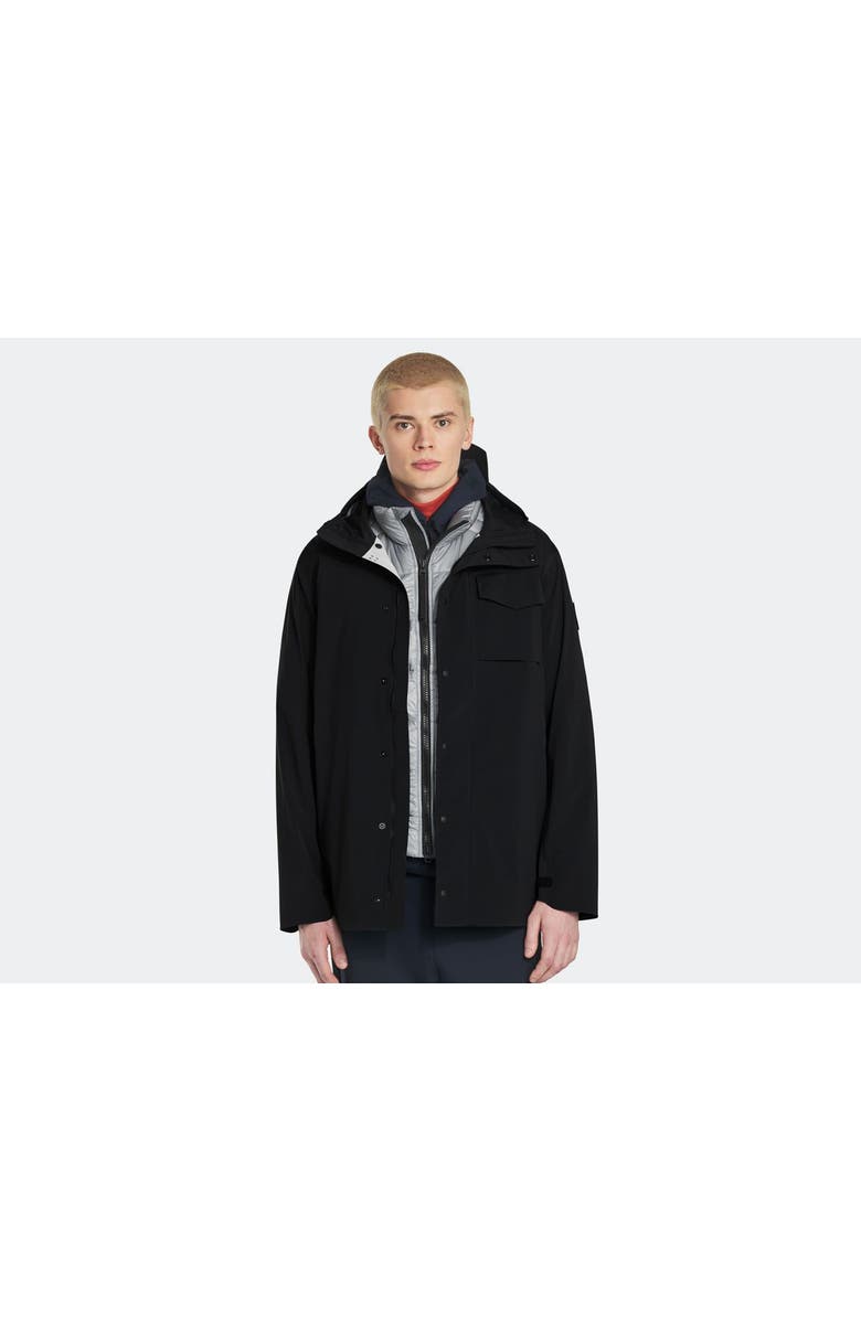 Canada Goose Nanaimo Rain Jacket Black Label, Alternate, color, 